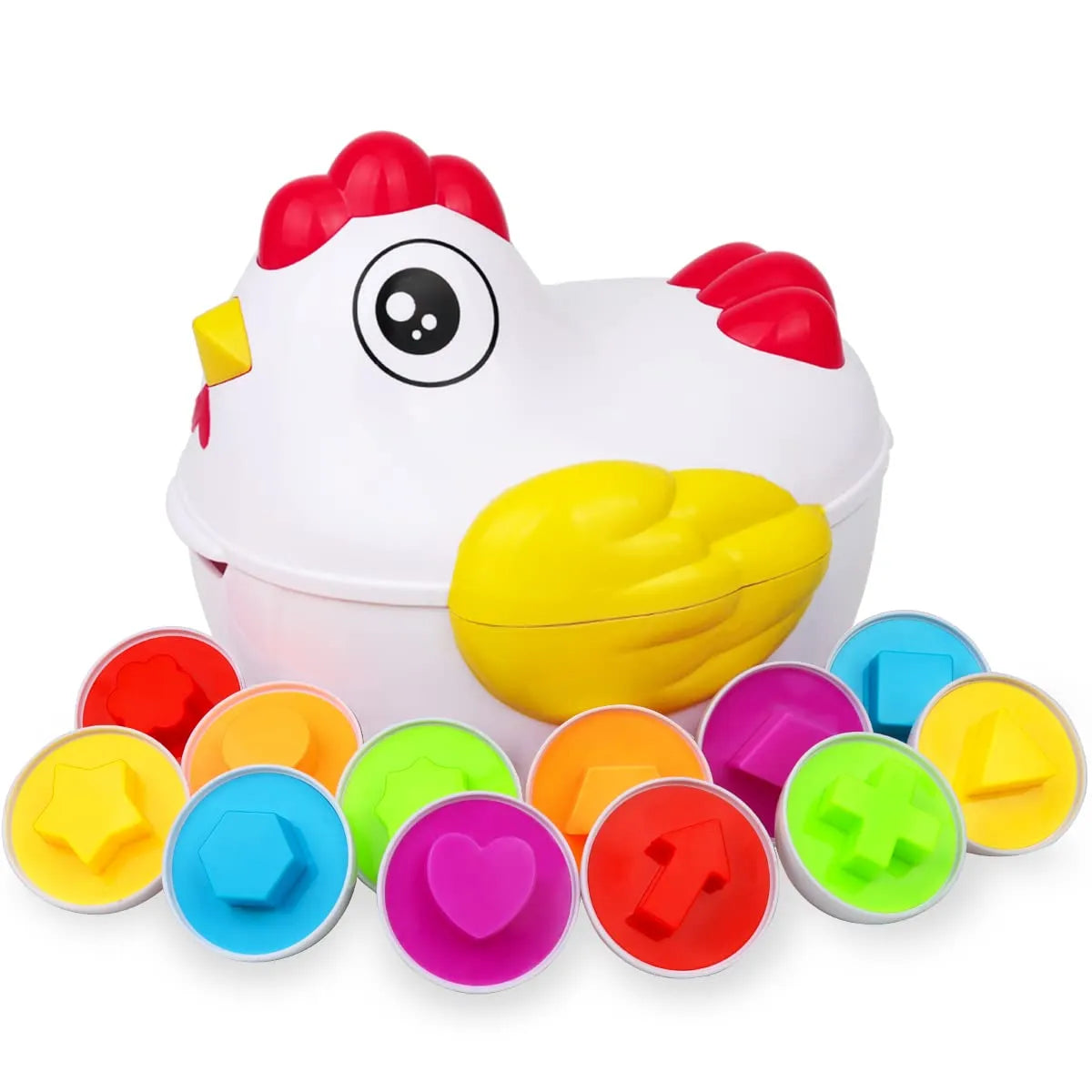 Montessori Eggs Sensory Baby Toy